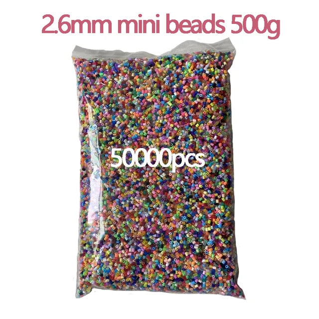 5mm/2.6mm 24/48/72 Colors Hama Beads 3D Puzzle Perler Fuse