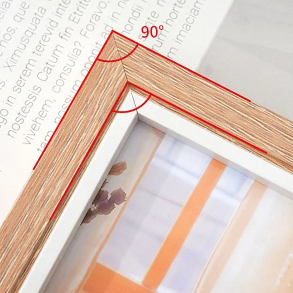 Creative Foldable Hinge Photo Frame 2/3/4/5 Linked Wooden