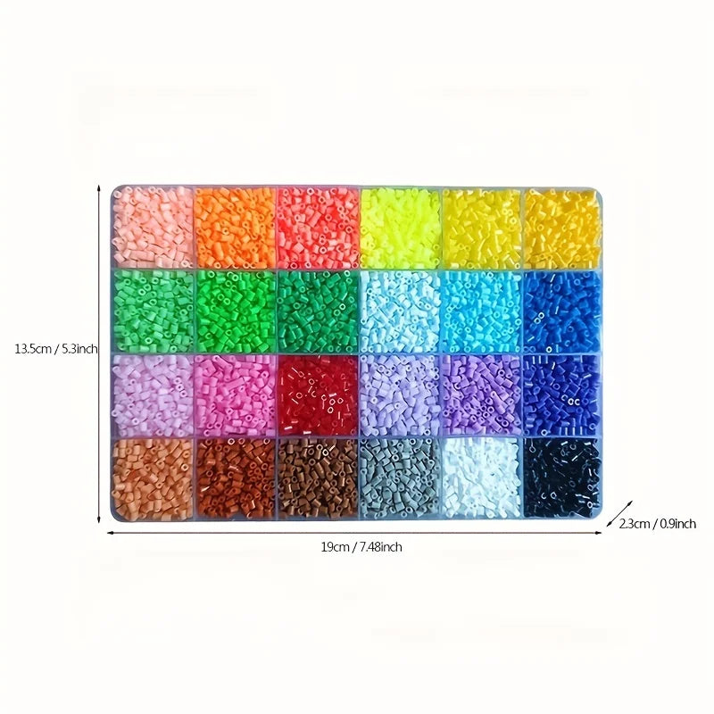 5mm/2.6mm 24/48/72 Colors Hama Beads 3D Puzzle Perler Fuse
