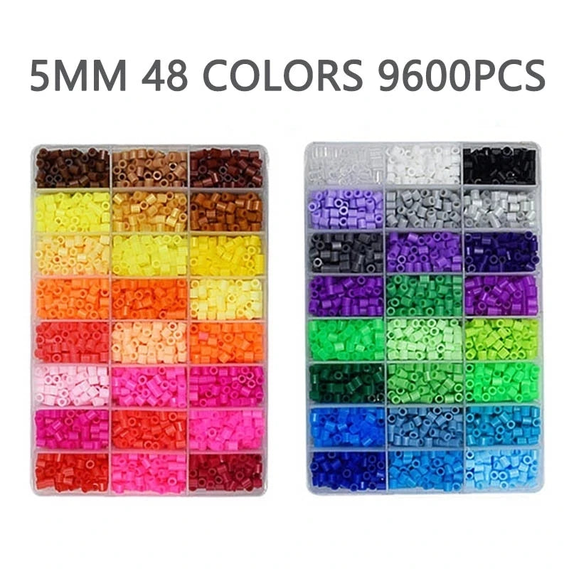 5mm/2.6mm 24/48/72 Colors Hama Beads 3D Puzzle Perler Fuse