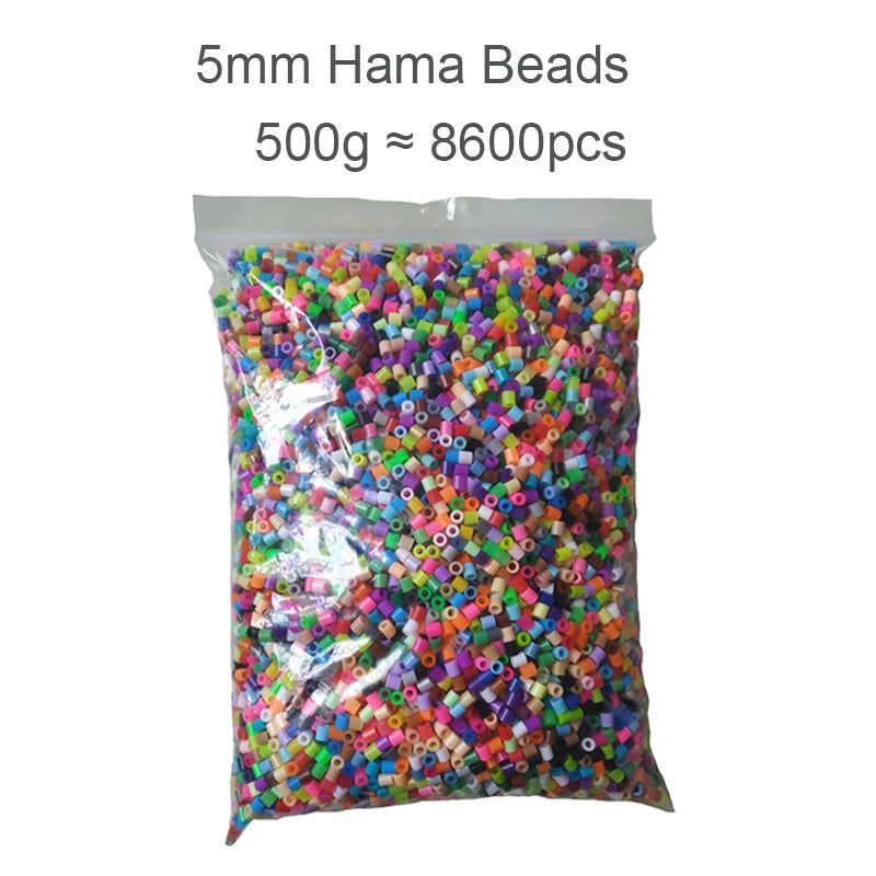 5mm/2.6mm 24/48/72 Colors Hama Beads 3D Puzzle Perler Fuse
