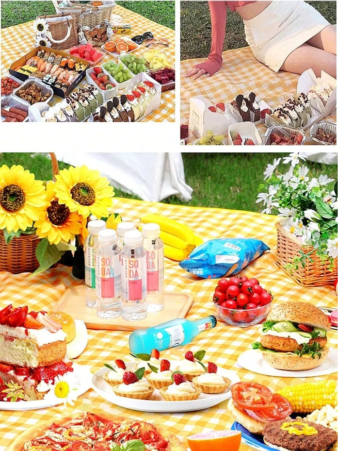 Lightweight Quick‑Dry Waterproof Blanket for Beach, Picnic, Travel & Camping