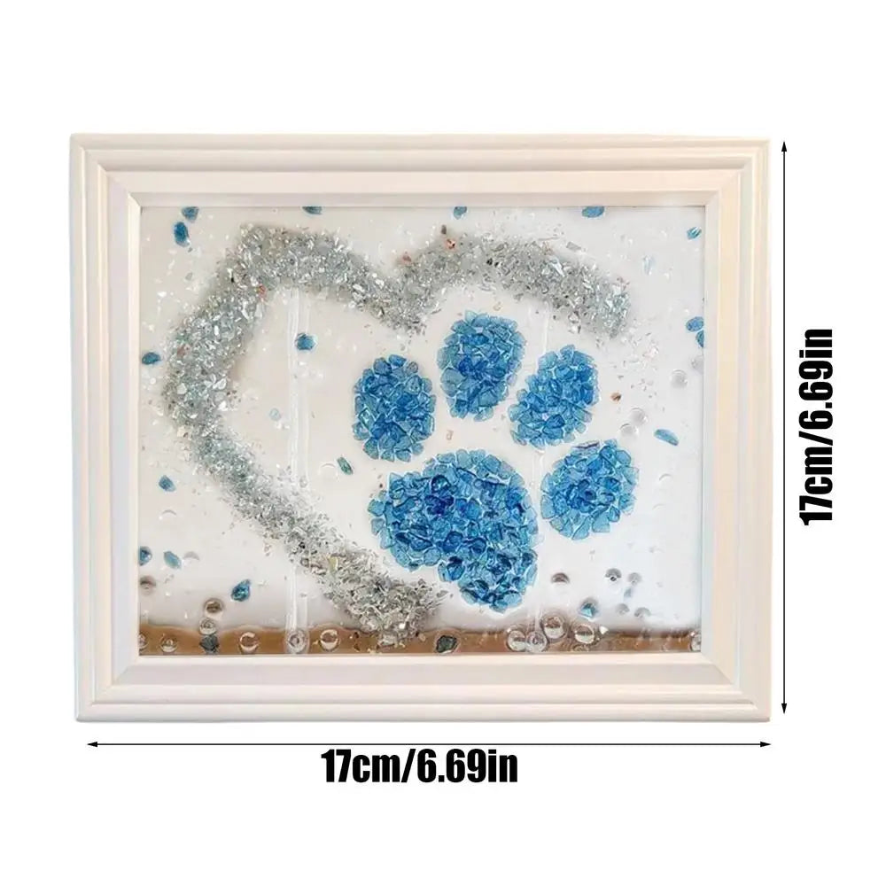 Sea Glass Photo Frame Craft Kit – DIY Artwork for Home Decoration